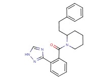 2-(2-phenylethyl)-1-[2-(1H-1,2,4-triazol-3-yl)benzoyl]piperidine