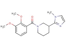 1-(2,3-dimethoxybenzoyl)-3-(1-methyl-1H-imidazol-2-yl)piperidine
