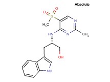 (2S)-3-(1H-indol-3-yl)-2-{[2-methyl-5-(methylsulfonyl)pyrimidin-4-yl]amino}propan-1-ol