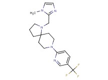 1-[(1-methyl-1H-imidazol-2-yl)methyl]-8-[5-(trifluoromethyl)-2-pyridinyl]-1,8-diazaspiro[4.5]decane