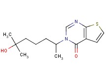 3-(5-hydroxy-1,5-dimethylhexyl)thieno[2,3-d]pyrimidin-4(3H)-one
