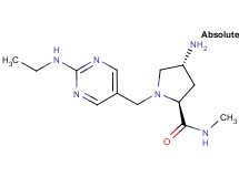 (2S,4R)-4-amino-1-{[2-(ethylamino)pyrimidin-5-yl]methyl}-N-methylpyrrolidine-2-carboxamide