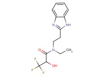 N-[2-(1H-benzimidazol-2-yl)ethyl]-N-ethyl-3,3,3-trifluoro-2-hydroxypropanamide