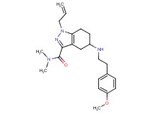 1-allyl-5-{[2-(4-methoxyphenyl)ethyl]amino}-N,N-dimethyl-4,5,6,7-tetrahydro-1H-indazole-3-carboxamide