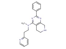 N-methyl-2-phenyl-N-(2-pyridin-2-ylethyl)-5,6,7,8-tetrahydropyrido[3,4-d]pyrimidin-4-amine