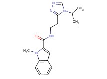 N-[2-(4-isopropyl-4H-1,2,4-triazol-3-yl)ethyl]-1-methyl-1H-indole-2-carboxamide