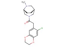 (1R*,5R*)-3-[(7-chloro-2,3-dihydro-1,4-benzodioxin-6-yl)acetyl]-6-methyl-3,6-diazabicyclo[3.2.2]nonane