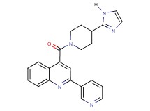 4-{[4-(1H-imidazol-2-yl)piperidin-1-yl]carbonyl}-2-pyridin-3-ylquinoline