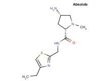 (2S,4S)-4-amino-N-[(4-ethyl-1,3-thiazol-2-yl)methyl]-1-methylpyrrolidine-2-carboxamide