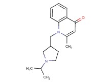 1-[(1-isopropylpyrrolidin-3-yl)methyl]-2-methylquinolin-4(1H)-one