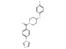 4-(4-fluorophenoxy)-1-[4-(1H-imidazol-1-yl)benzoyl]piperidine