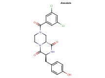 (3S,9aR)-8-(3,5-dichlorobenzoyl)-3-(4-hydroxybenzyl)tetrahydro-2H-pyrazino[1,2-a]pyrazine-1,4(3H,6H)-dione