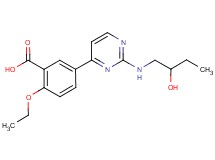 2-ethoxy-5-{2-[(2-hydroxybutyl)amino]pyrimidin-4-yl}benzoic acid