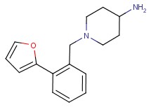 1-[2-(2-furyl)benzyl]piperidin-4-amine