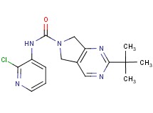 2-tert-butyl-N-(2-chloropyridin-3-yl)-5,7-dihydro-6H-pyrrolo[3,4-d]pyrimidine-6-carboxamide