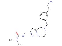 N'-({5-[3-(2-aminoethyl)benzyl]-5,6,7,8-tetrahydro-4H-pyrazolo[1,5-a][1,4]diazepin-2-yl}methyl)-N,N-dimethylurea