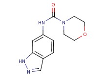N-1H-indazol-6-ylmorpholine-4-carboxamide