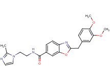 2-(3,4-dimethoxybenzyl)-N-[2-(2-methyl-1H-imidazol-1-yl)ethyl]-1,3-benzoxazole-6-carboxamide