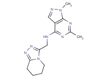 1,6-dimethyl-N-(5,6,7,8-tetrahydro[1,2,4]triazolo[4,3-a]pyridin-3-ylmethyl)-1H-pyrazolo[3,4-d]pyrimidin-4-amine