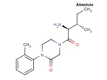 4-L-isoleucyl-1-(2-methylphenyl)-2-piperazinone