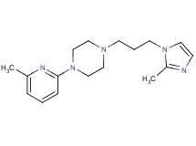 1-[3-(2-methyl-1H-imidazol-1-yl)propyl]-4-(6-methyl-2-pyridinyl)piperazine bis(trifluoroacetate)