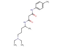 N-[4-(diethylamino)-1-methylbutyl]-N'-(4-methylphenyl)malonamide