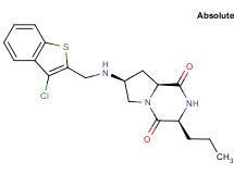 (3S,7S,8aS)-7-{[(3-chloro-1-benzothien-2-yl)methyl]amino}-3-propylhexahydropyrrolo[1,2-a]pyrazine-1,4-dione