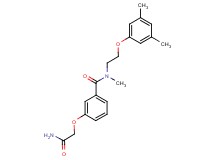 3-(2-amino-2-oxoethoxy)-N-[2-(3,5-dimethylphenoxy)ethyl]-N-methylbenzamide