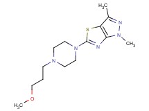 5-[4-(3-methoxypropyl)piperazin-1-yl]-1,3-dimethyl-1H-pyrazolo[3,4-d][1,3]thiazole