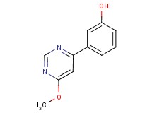 3-(6-methoxypyrimidin-4-yl)phenol