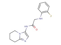 N~2~-(2-fluorophenyl)-N~1~-(5,6,7,8-tetrahydroimidazo[1,2-a]pyridin-3-yl)glycinamide