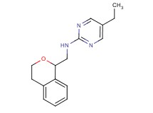 N-(3,4-dihydro-1H-2-benzopyran-1-ylmethyl)-5-ethylpyrimidin-2-amine