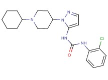 N-(2-chlorophenyl)-N'-[1-(1-cyclohexyl-4-piperidinyl)-1H-pyrazol-5-yl]urea