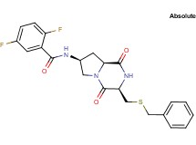N-{(3R,7S,8aS)-3-[(benzylthio)methyl]-1,4-dioxooctahydropyrrolo[1,2-a]pyrazin-7-yl}-2,5-difluorobenzamide