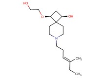 (1R*,3S*)-3-(2-hydroxyethoxy)-7-[(3E)-4-methyl-3-hexen-1-yl]-7-azaspiro[3.5]nonan-1-ol