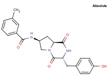 N-[(3R,7S,8aS)-3-(4-hydroxybenzyl)-1,4-dioxooctahydropyrrolo[1,2-a]pyrazin-7-yl]-3-methylbenzamide