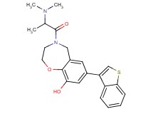 7-(1-benzothien-3-yl)-4-[2-(dimethylamino)propanoyl]-2,3,4,5-tetrahydro-1,4-benzoxazepin-9-ol