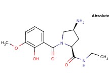 (2S,4S)-4-amino-N-ethyl-1-(2-hydroxy-3-methoxybenzoyl)pyrrolidine-2-carboxamide