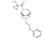 (1-{[rel-(1S,5R)-3-(3-phenylpropyl)-3,6-diazabicyclo[3.2.2]non-6-yl]carbonyl}cyclopropyl)amine dihydrochloride