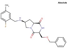 (3S,7S,8aS)-3-[(benzyloxy)methyl]-7-[(2-fluoro-5-methylbenzyl)amino]hexahydropyrrolo[1,2-a]pyrazine-1,4-dione