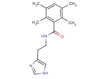 N-[2-(1H-imidazol-4-yl)ethyl]-2,3,5,6-tetramethylbenzamide