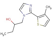 1-[2-(3-methyl-2-thienyl)-1H-imidazol-1-yl]butan-2-ol