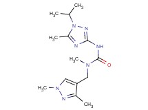 N-[(1,3-dimethyl-1H-pyrazol-4-yl)methyl]-N'-(1-isopropyl-5-methyl-1H-1,2,4-triazol-3-yl)-N-methylurea