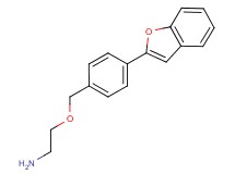 (2-{[4-(1-benzofuran-2-yl)benzyl]oxy}ethyl)amine