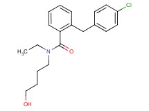 2-(4-chlorobenzyl)-N-ethyl-N-(4-hydroxybutyl)benzamide