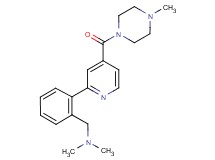 N,N-dimethyl-1-(2-{4-[(4-methylpiperazin-1-yl)carbonyl]pyridin-2-yl}phenyl)methanamine