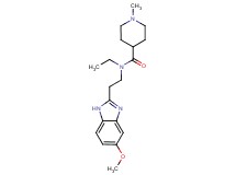 N-ethyl-N-[2-(5-methoxy-1H-benzimidazol-2-yl)ethyl]-1-methylpiperidine-4-carboxamide
