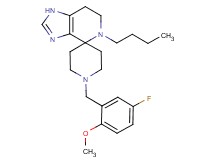 5-butyl-1'-(5-fluoro-2-methoxybenzyl)-1,5,6,7-tetrahydrospiro[imidazo[4,5-c]pyridine-4,4'-piperidine]