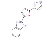 2-[5-(1H-pyrazol-3-yl)-2-furyl]-1H-benzimidazole
