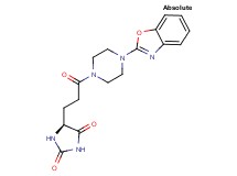 (5S)-5-{3-[4-(1,3-benzoxazol-2-yl)piperazin-1-yl]-3-oxopropyl}imidazolidine-2,4-dione
